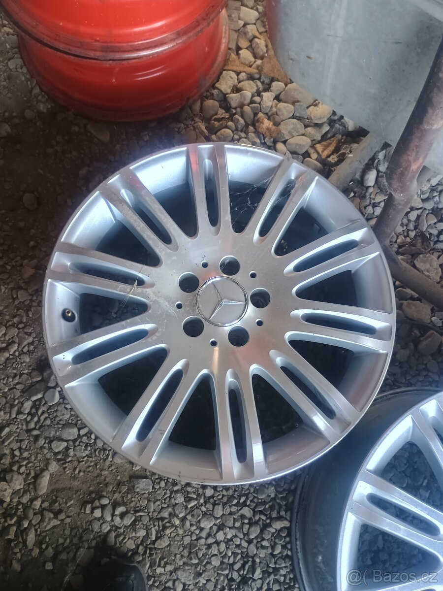 Mercedes Alu disky 10 Twin spoke
