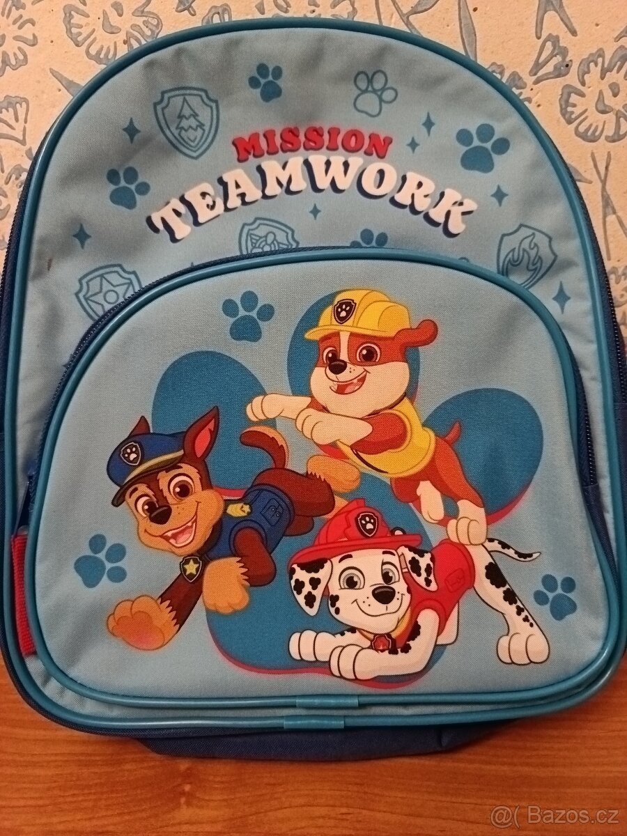 Předškolní batoh Paw Patrol
