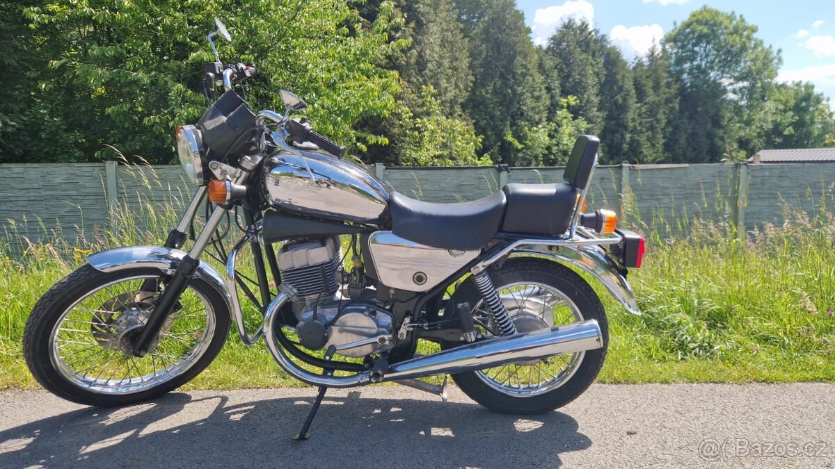 Jawa Chopper 350 Oil master 1880 KM
