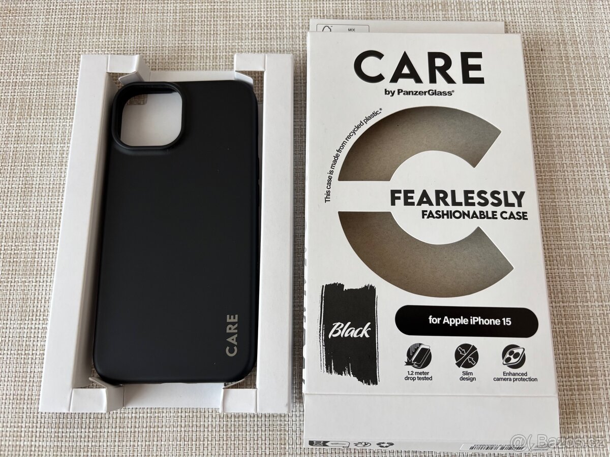 Prodám kryt na iPhone 15, černý
