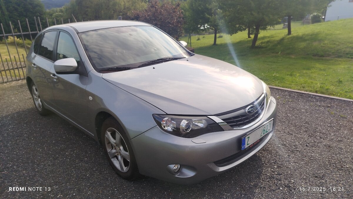 Subaru Impreza 2.0 i.  Rok 2008. Val Mez