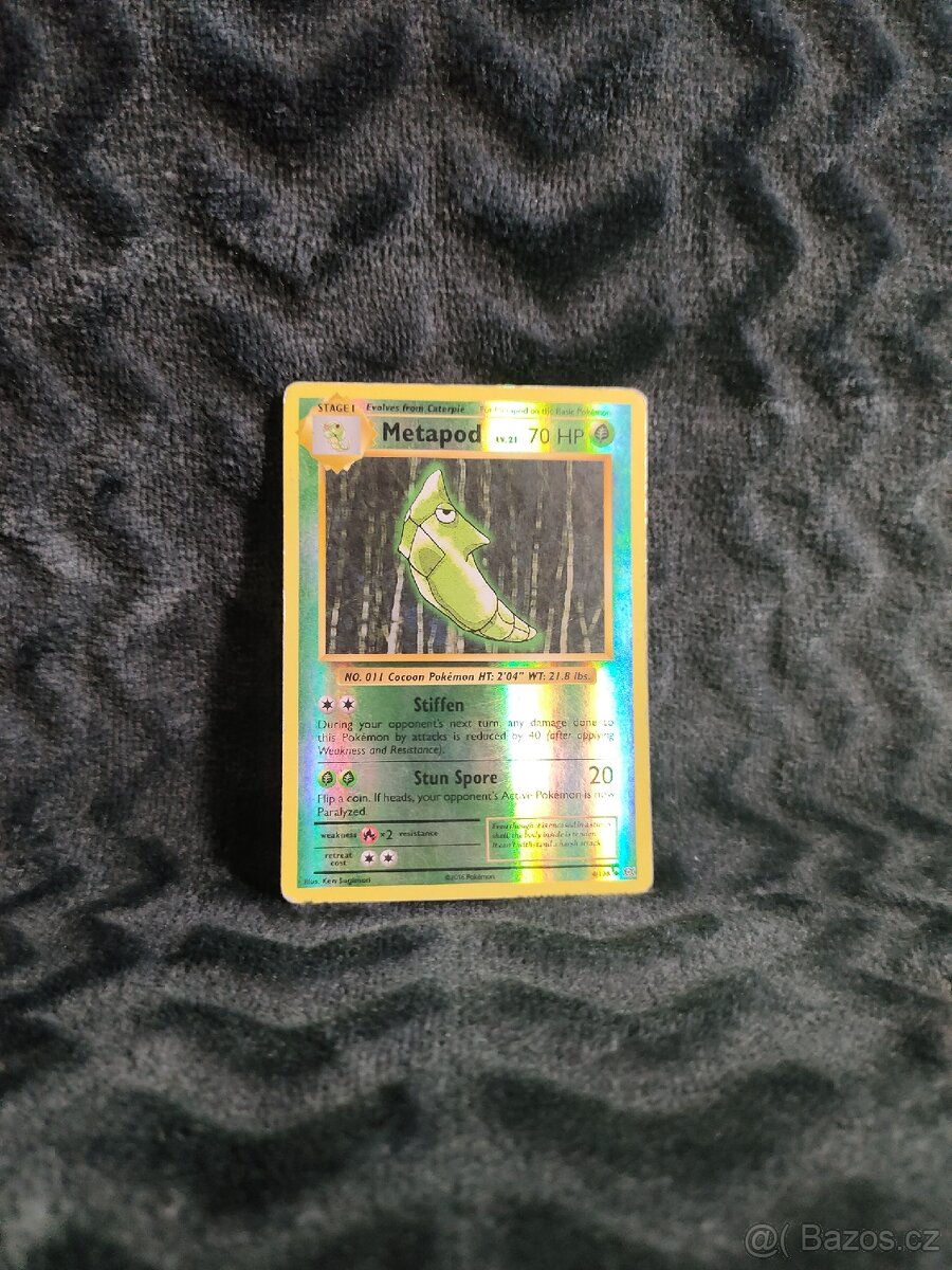 Pokemon karta Metapod Old set 🌿