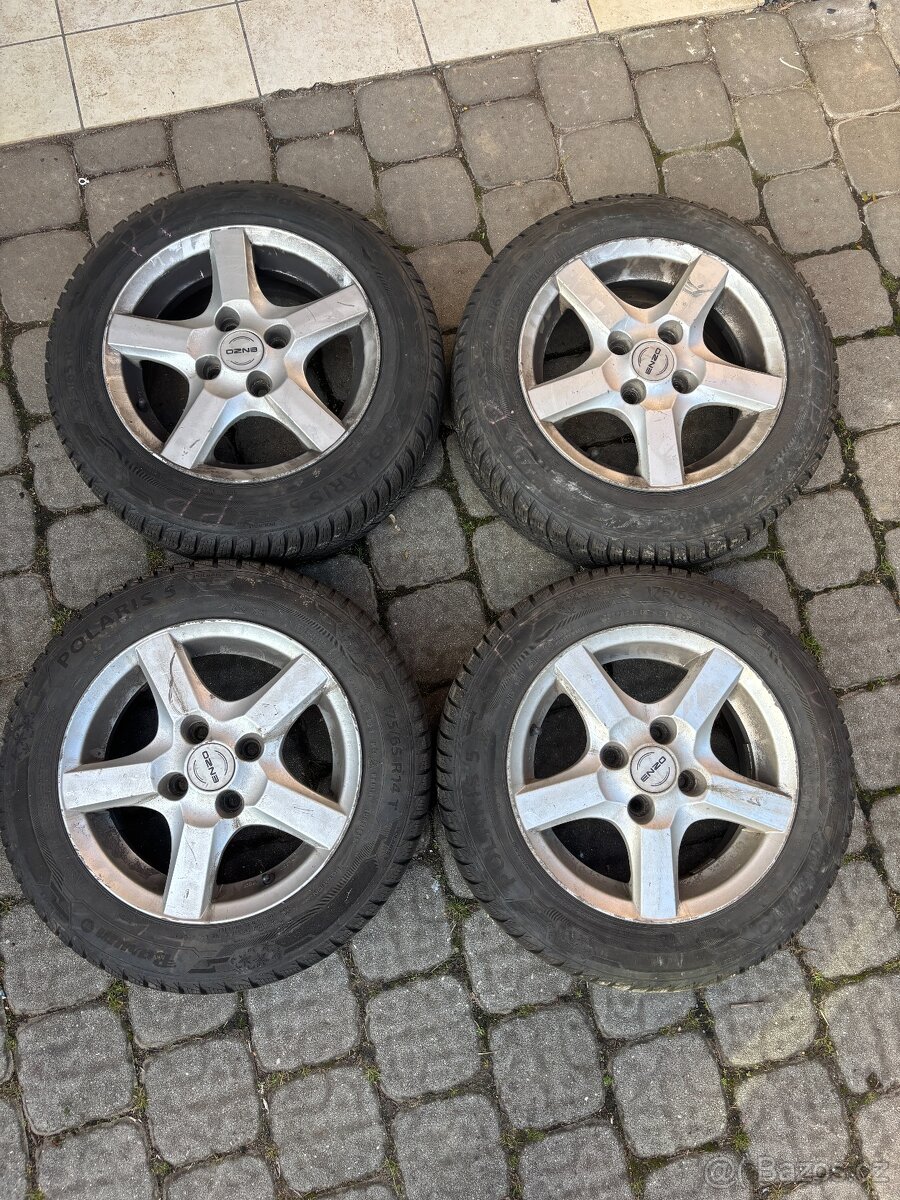 Zimní sada Opel Combo 4x100, 5.5Jx14 ET49, 175/65/R14