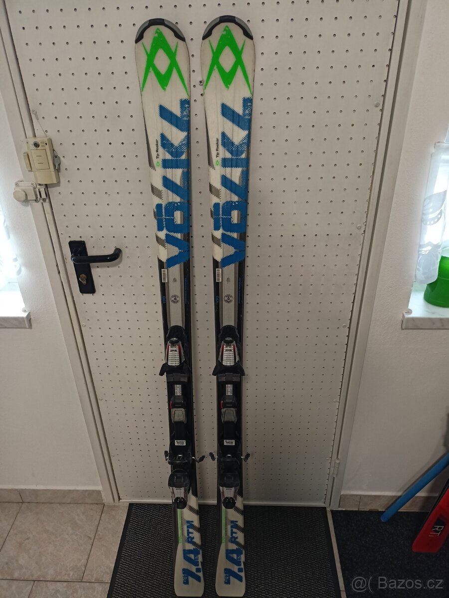 Prodám sjezdové lyže Volkl 170 cm