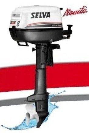 Nové lodní motor Selva Black Bass 8 (ve verzi 5xs) bez VMP