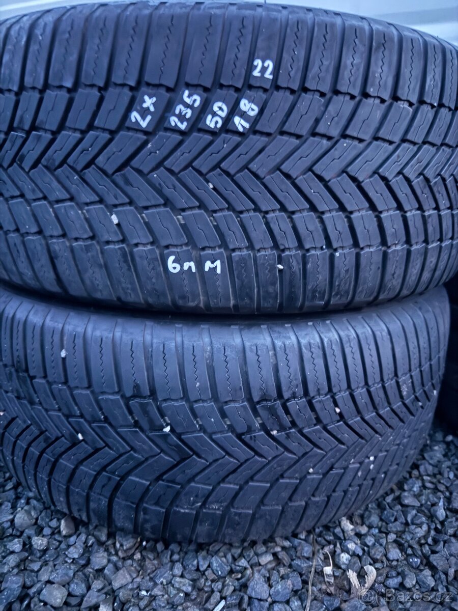 2x zimní pneu r18 235/50/18