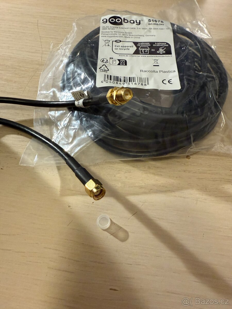 Anténní kabel délka 5M 2ks