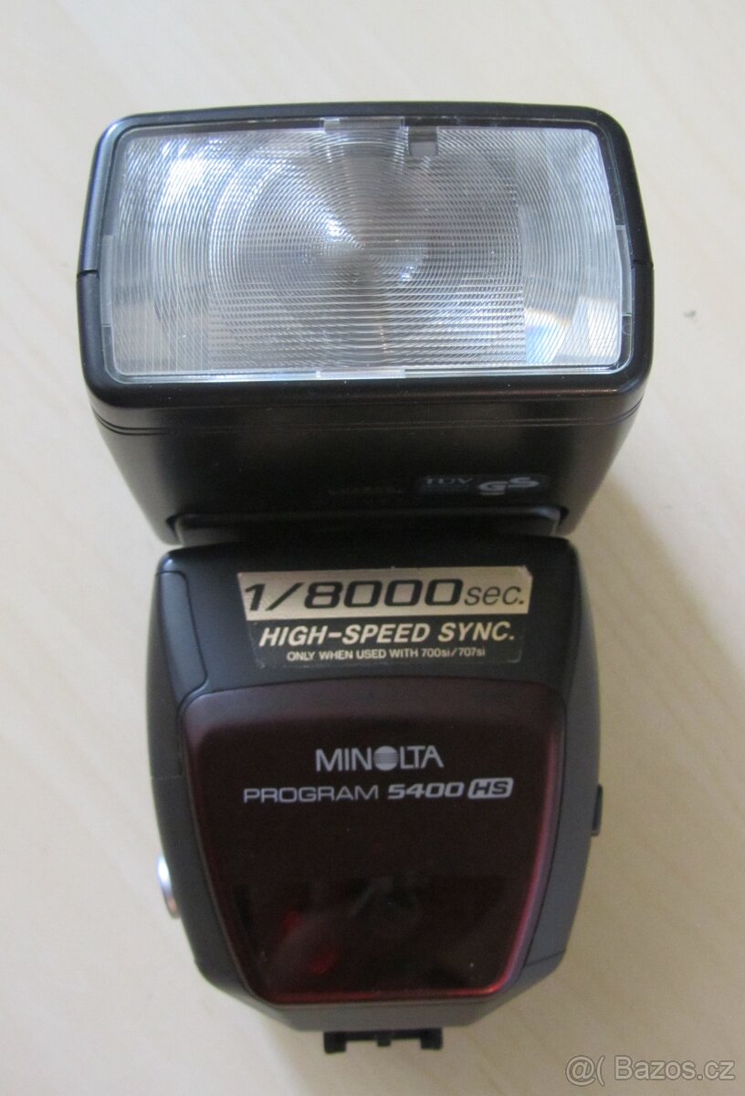 Blesk Minolta Program 5400 HS-výkonný,profi-Top stav