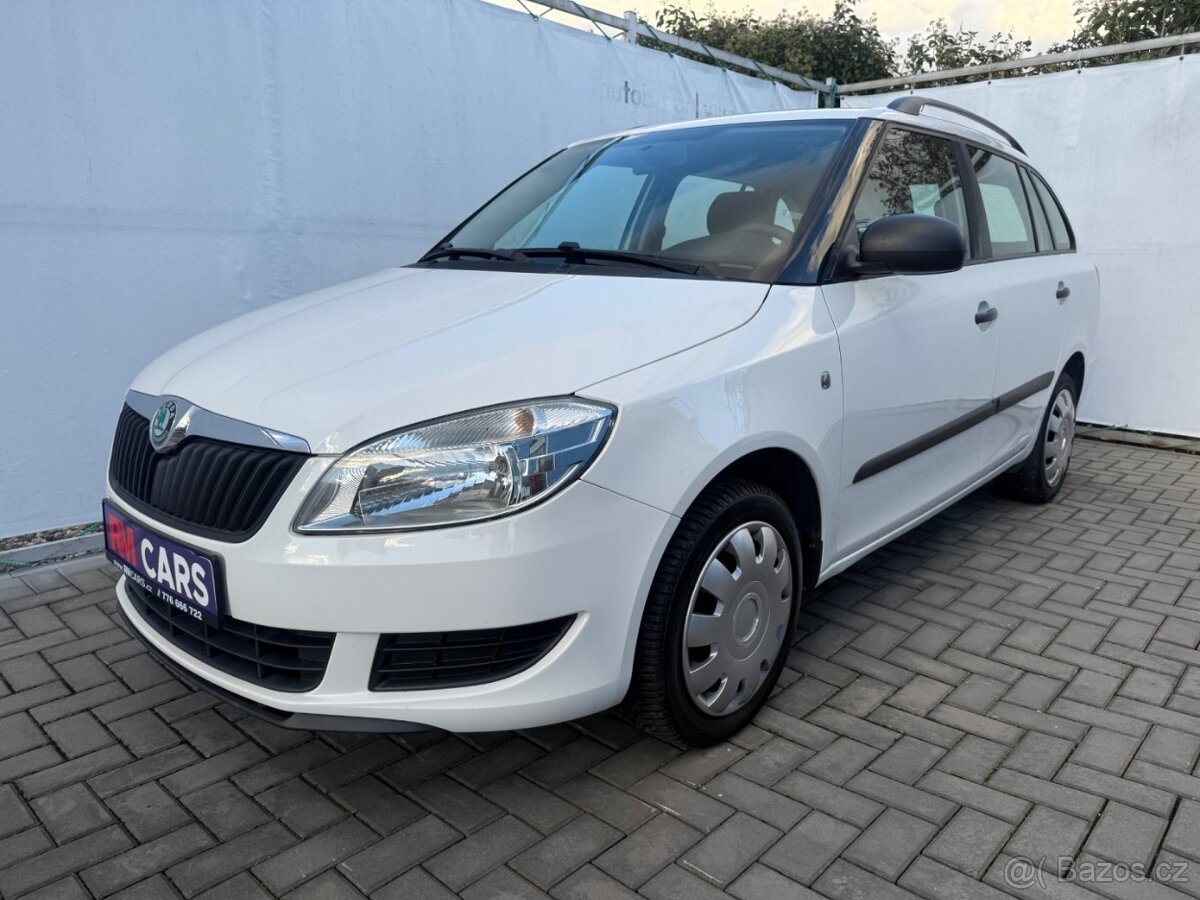 Škoda Fabia, 1,2i 51kW, Serv. kniha, Klima