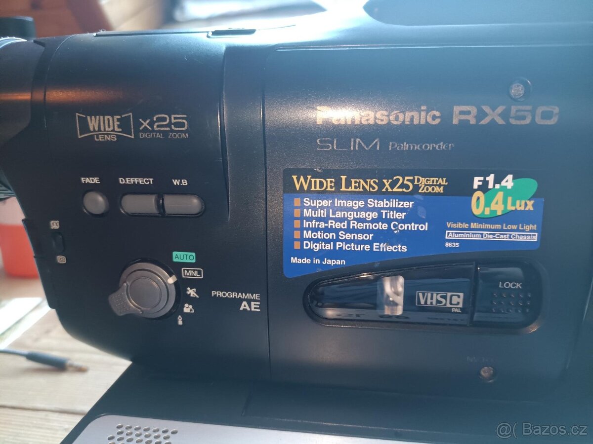 Videokamera PANASONIC RX-50 VHS-C