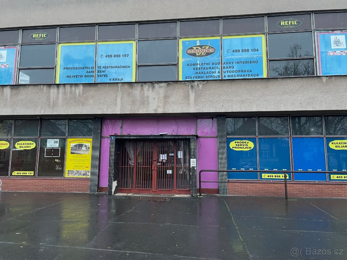 Pronájem nebytového prostoru v Hradci Králové