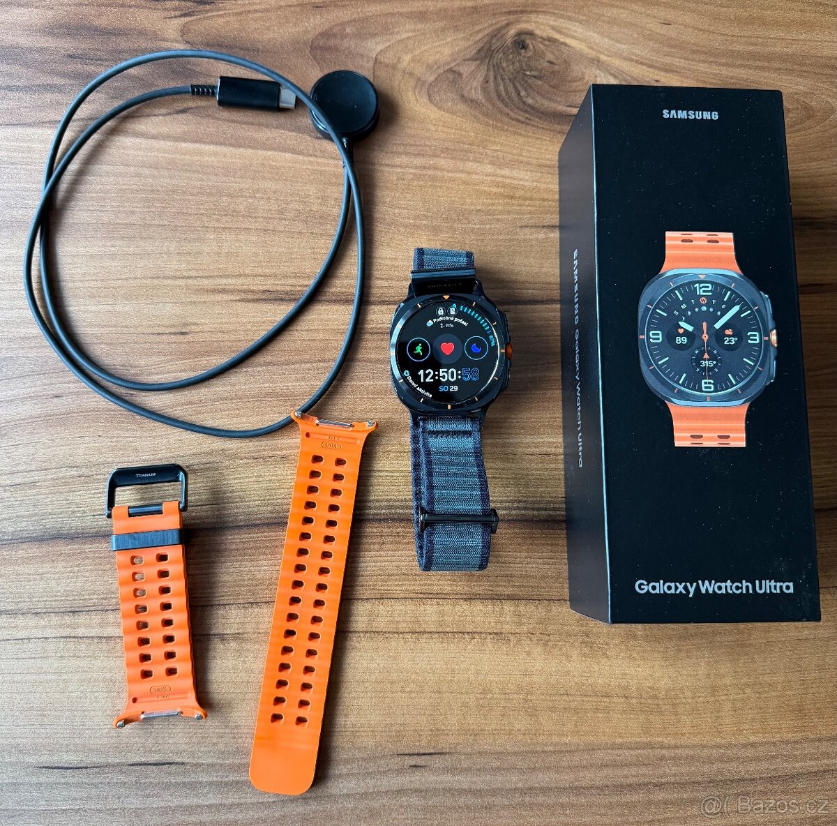 Samsung Galaxy Watch Ultra 47 mm šedé