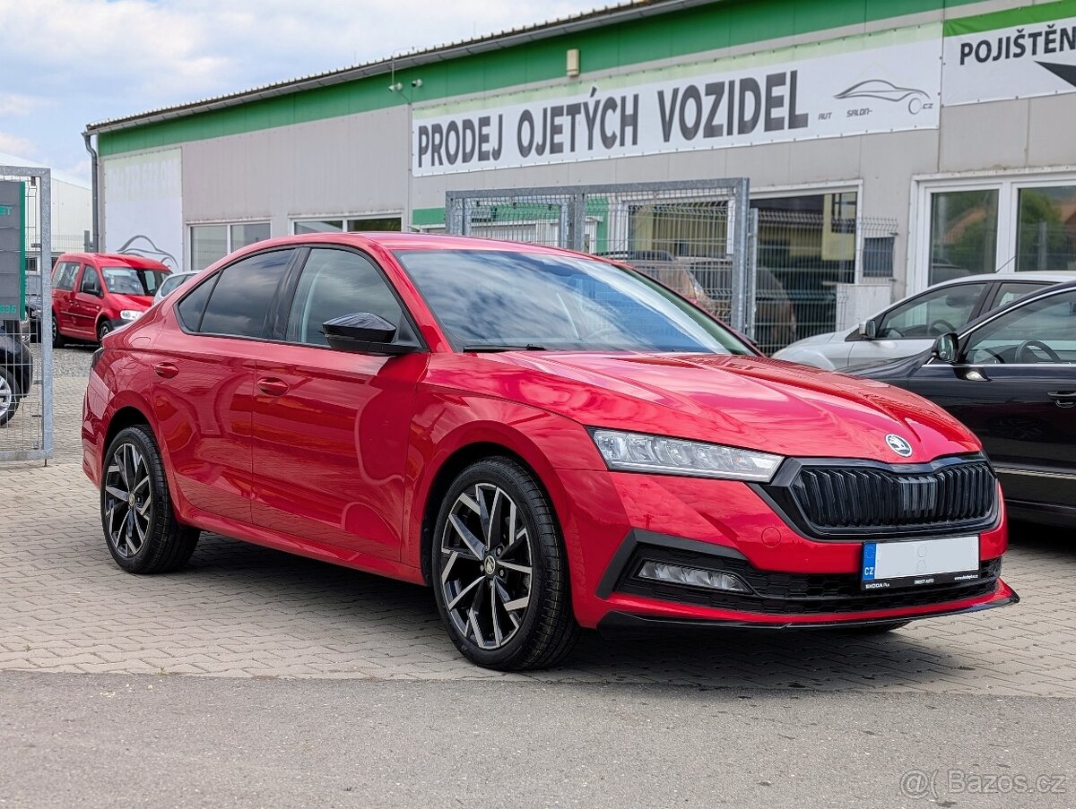 ŠKODA OCTAVIA IV 1.5TSi CNG 96kW „SPORTLINE“ TOP