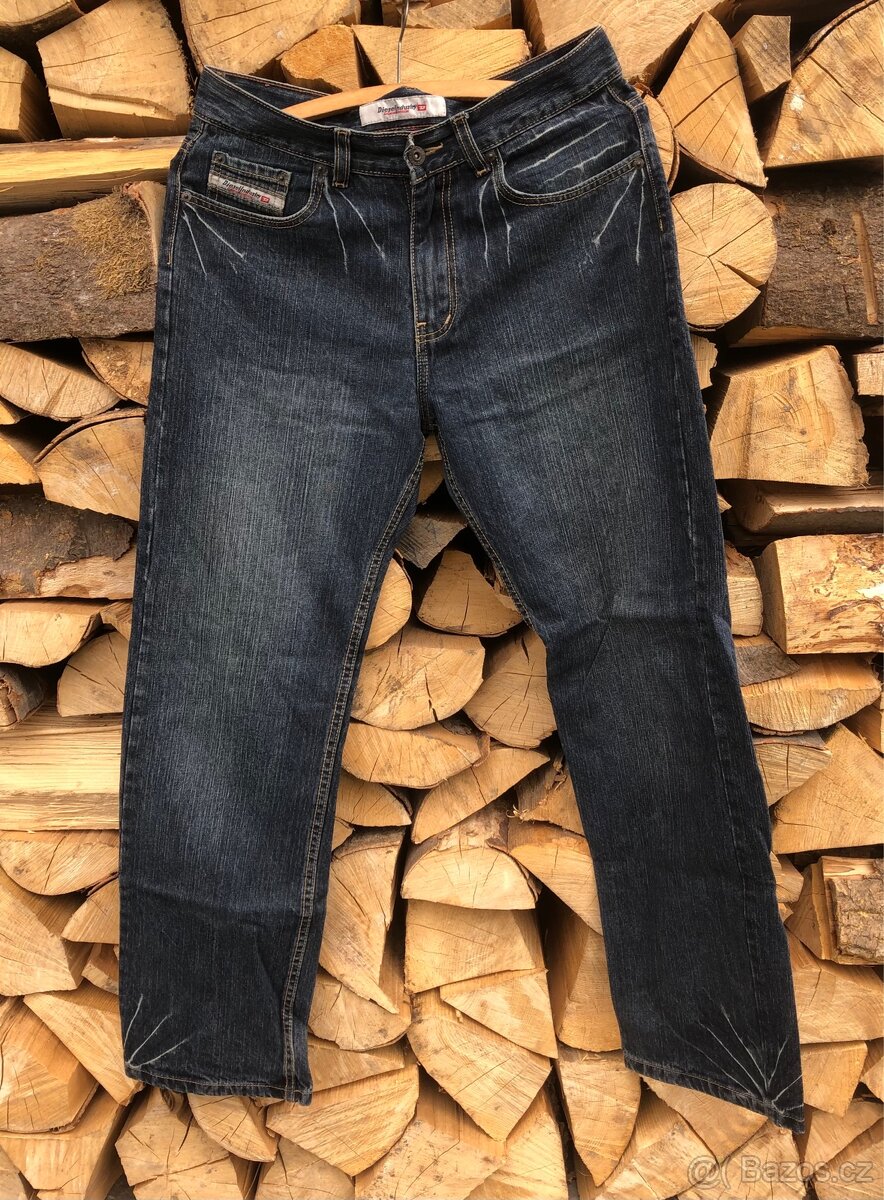 Značkové Džíny Diesel, pánské, denim