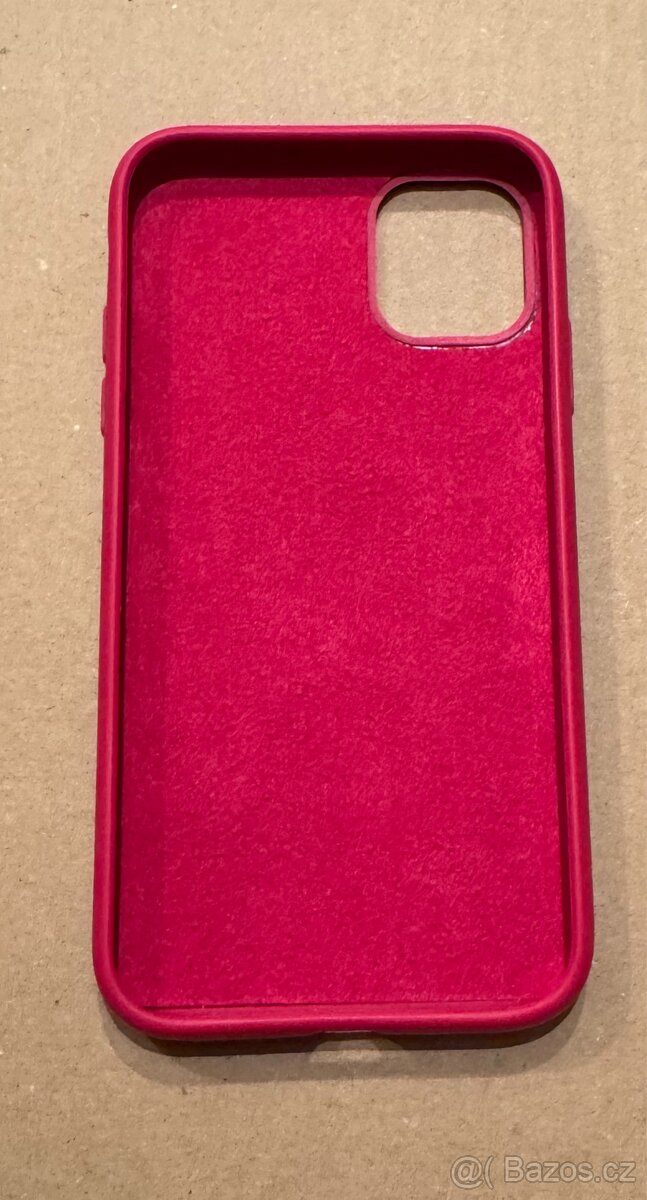 Liquid Silicone Case pro iPhone Xr červený