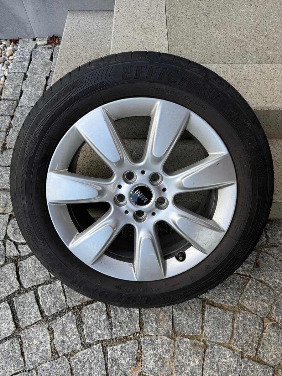 Original ALU kola a disky Mini Cooper R17 225x55