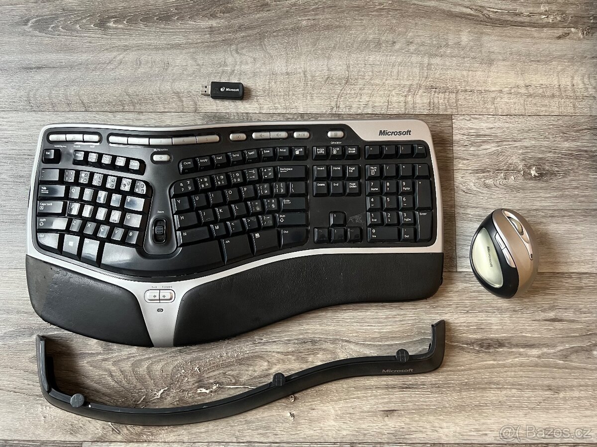 Bezdrátová Microsoft Natural Ergonomic Keyboard 4000