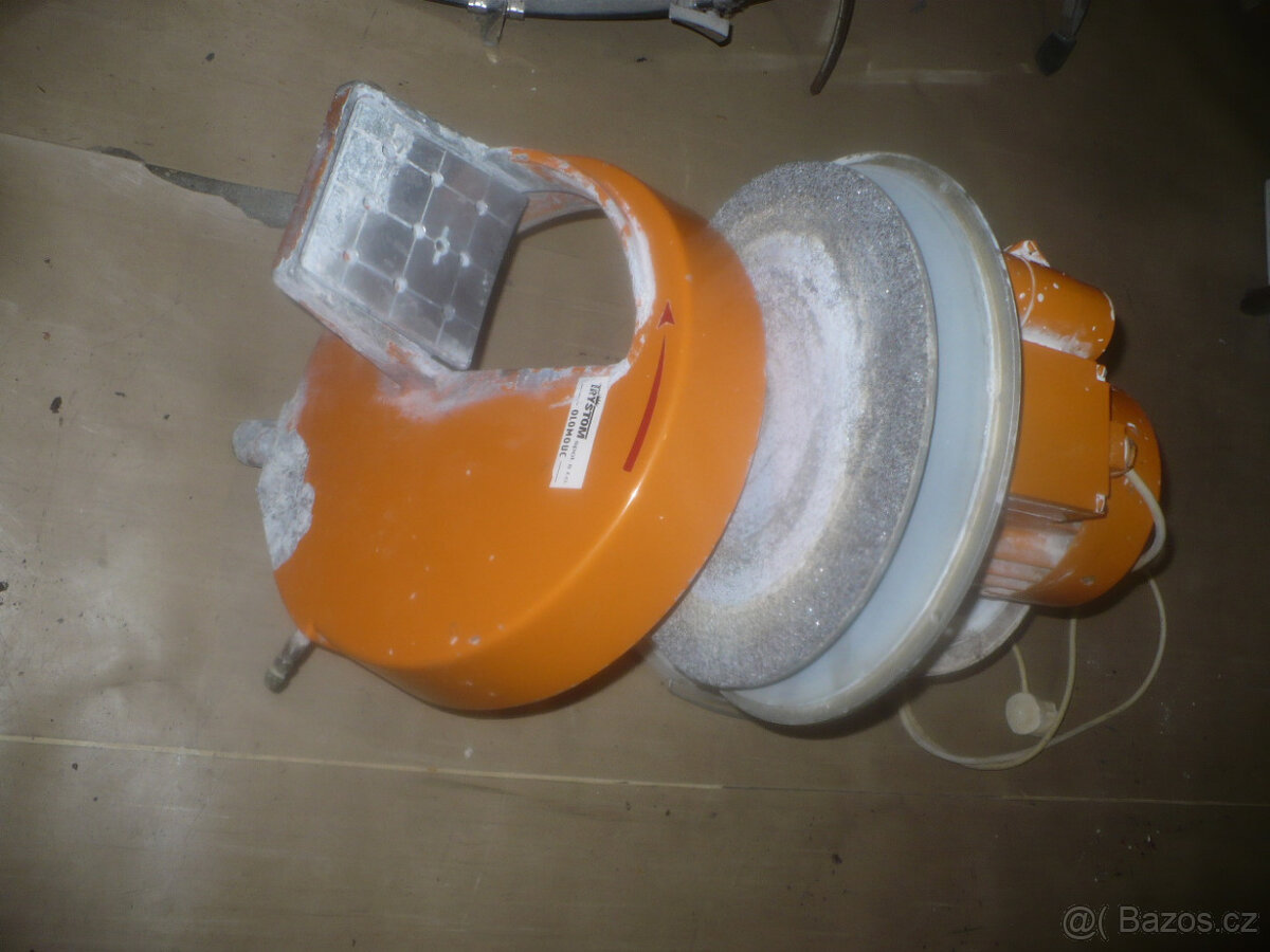 čelní bruska na plocho