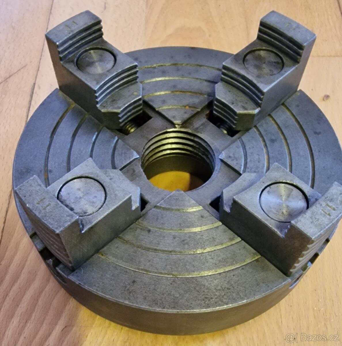 Soustruh mn80 - lícní deska 150mm