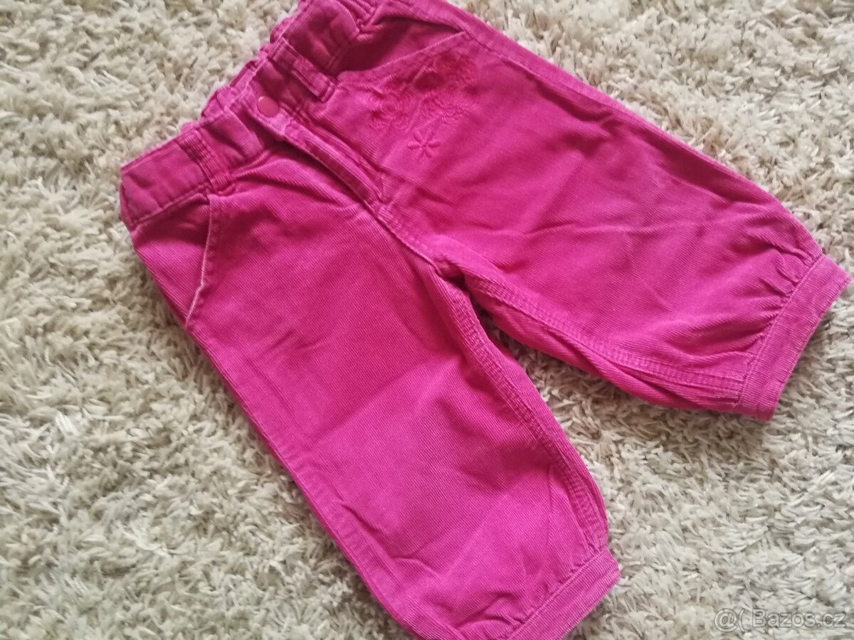 Podšité manšestrové kalhoty H&M