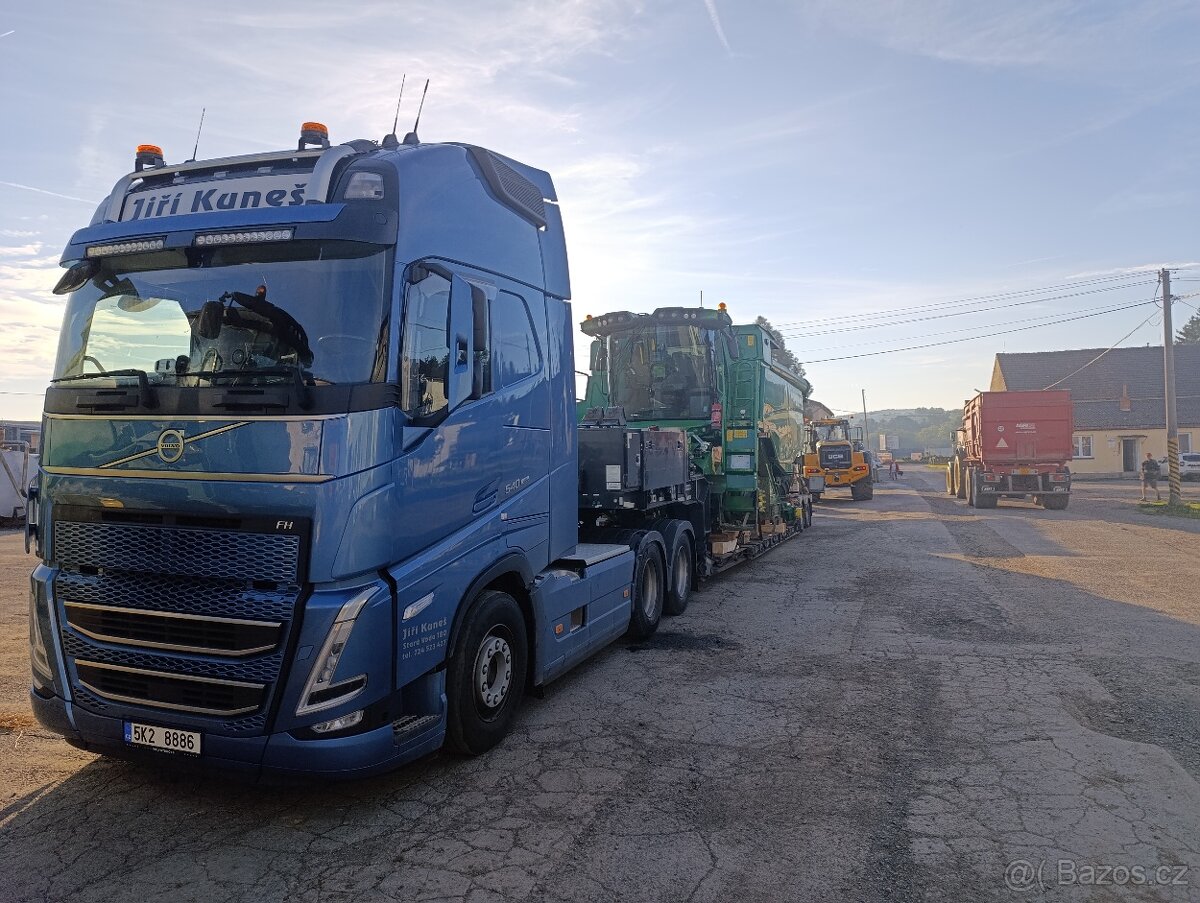 Přeprava strojů , Autodoprava