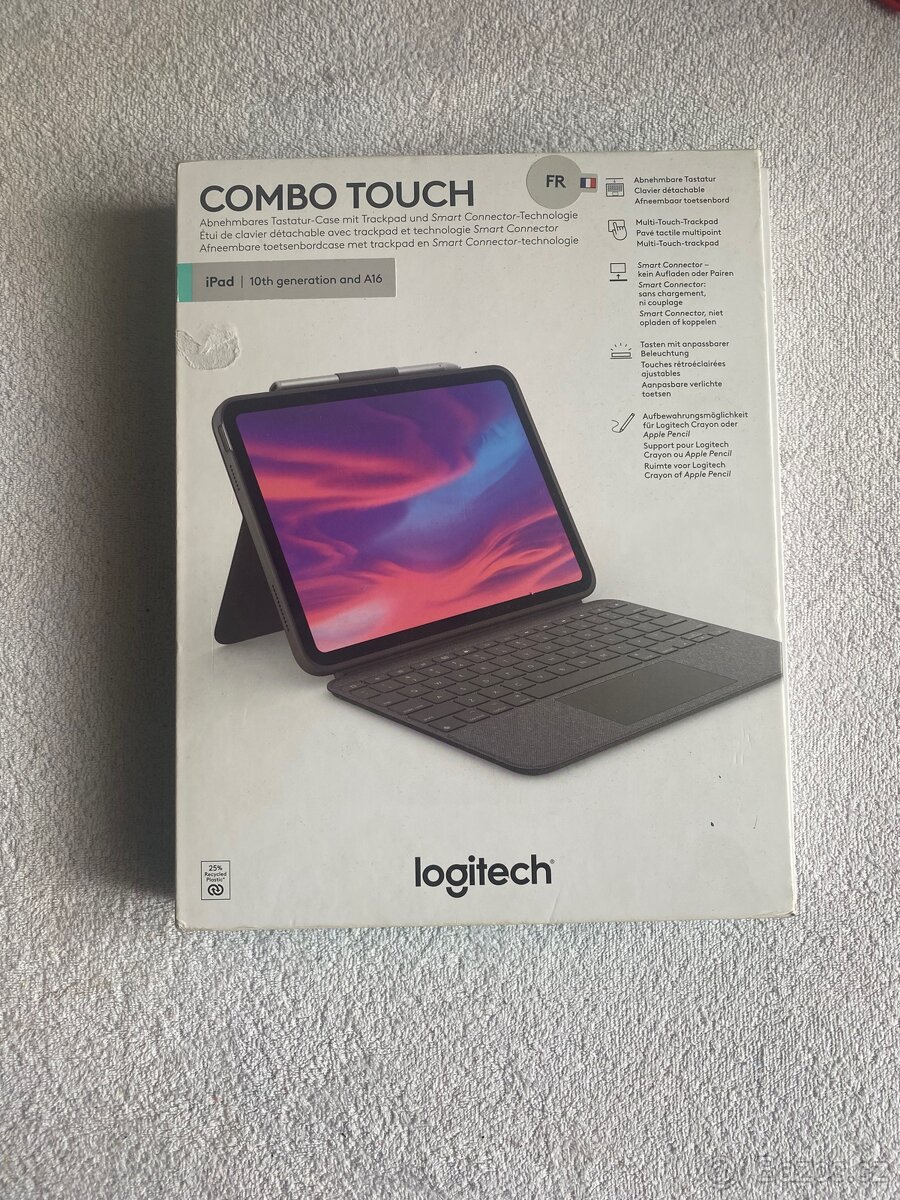 pouzdro s klávesnicí Logitech Combo Touch