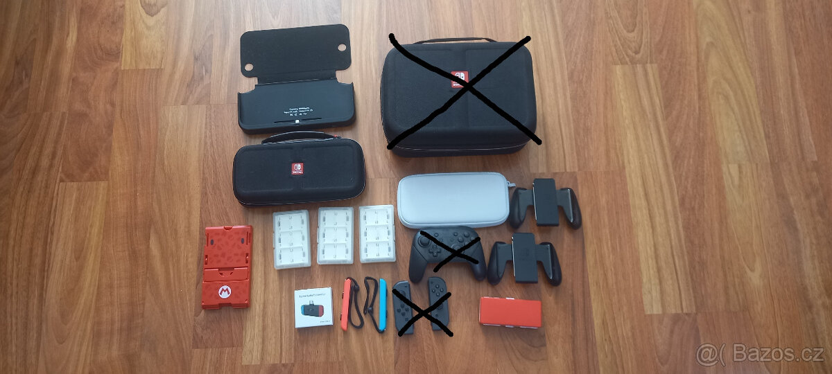 Prodám příslušenství na Nintendo Switch