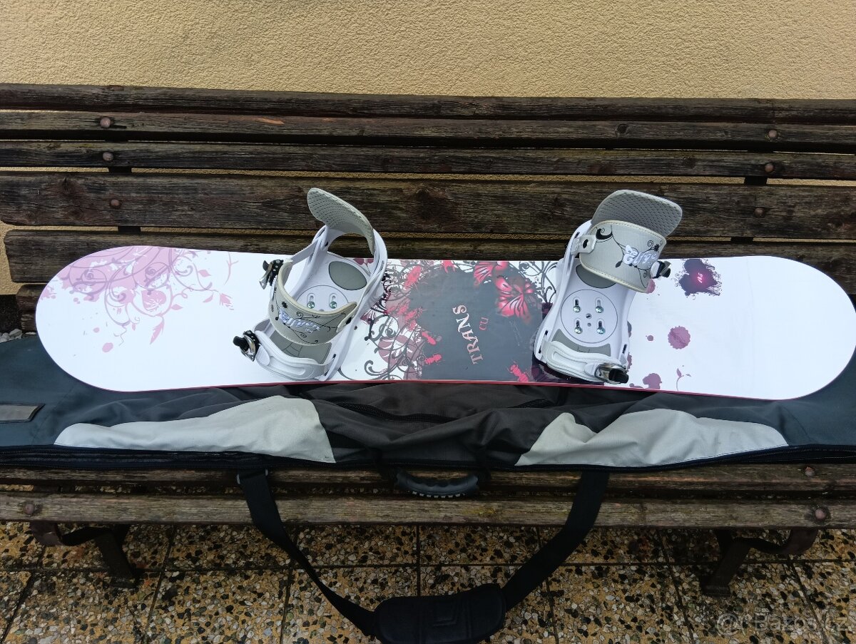 Snowboard zn. TRANS 145 cm+ vak