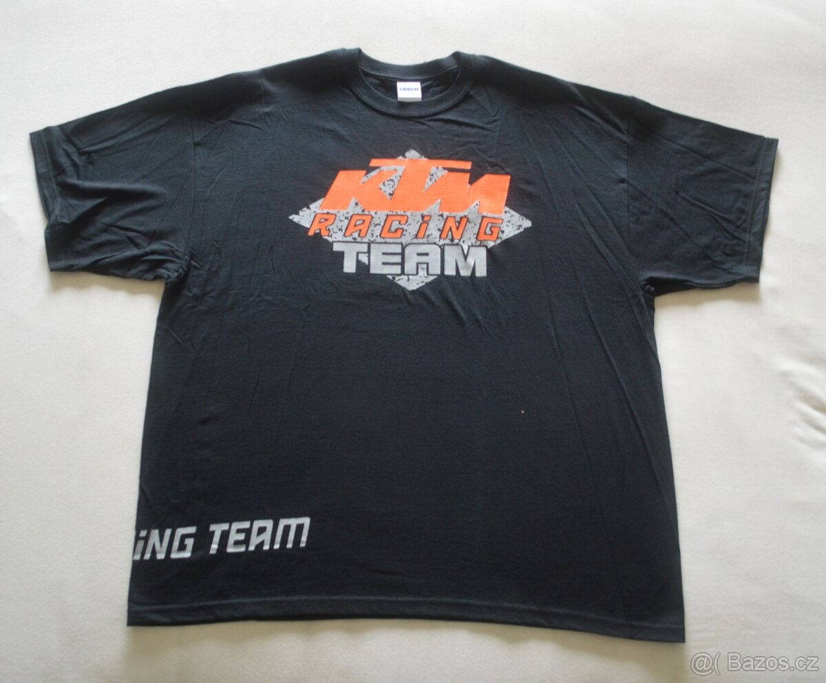 KTM triko černé
