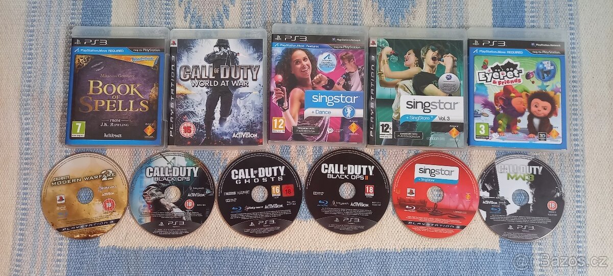 Prodám hry na Playstation 3 150Kč/kus