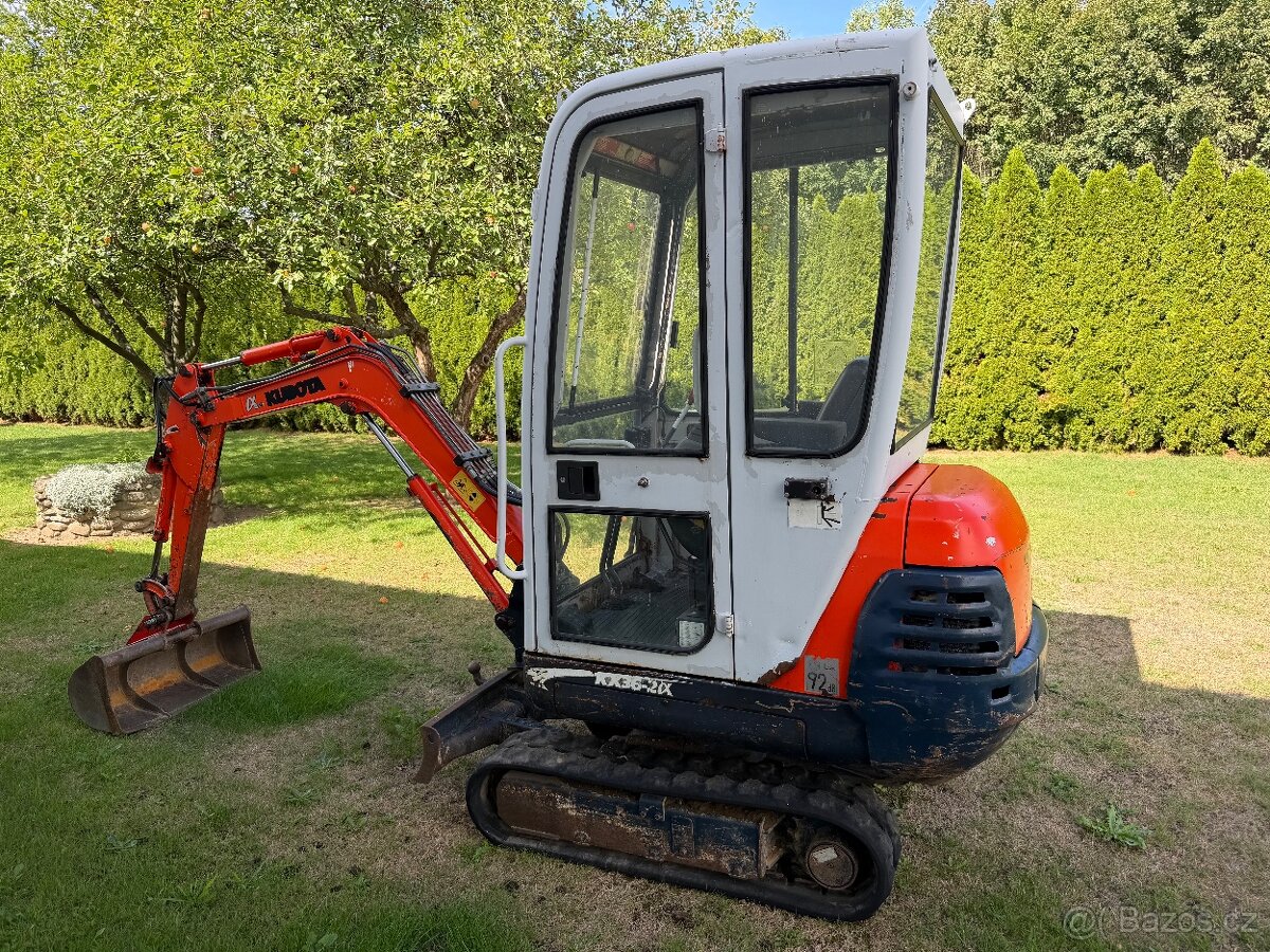 Minibagr Kubota Kx 36-2