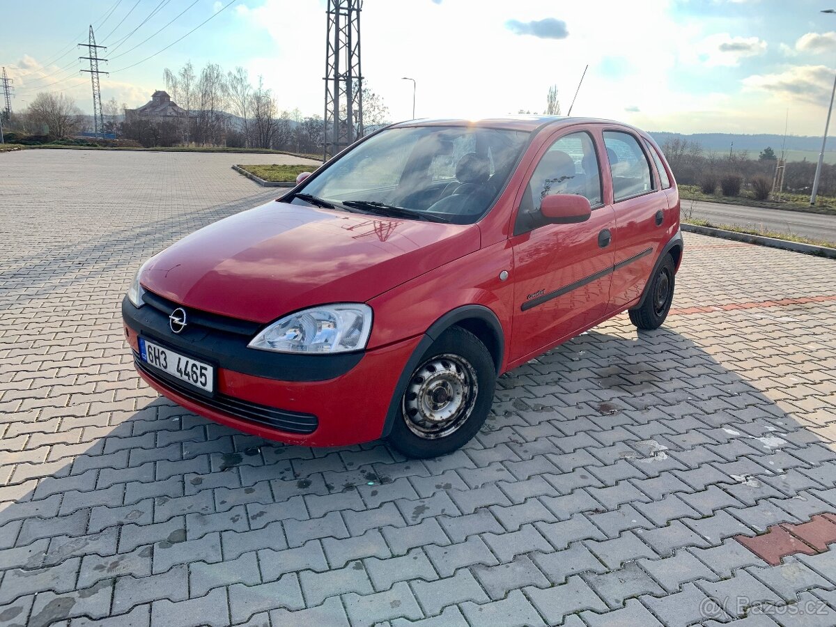 Opel Corsa 1.0 i.  Nová STK