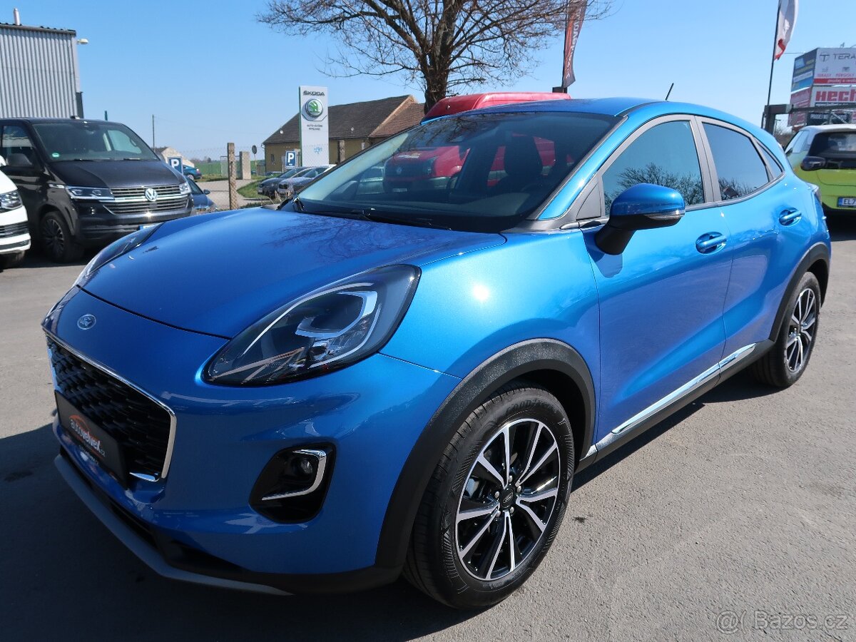 Ford Puma 1.0EcoBoost,92kW,Titanium,1majČR,tov.záruka
