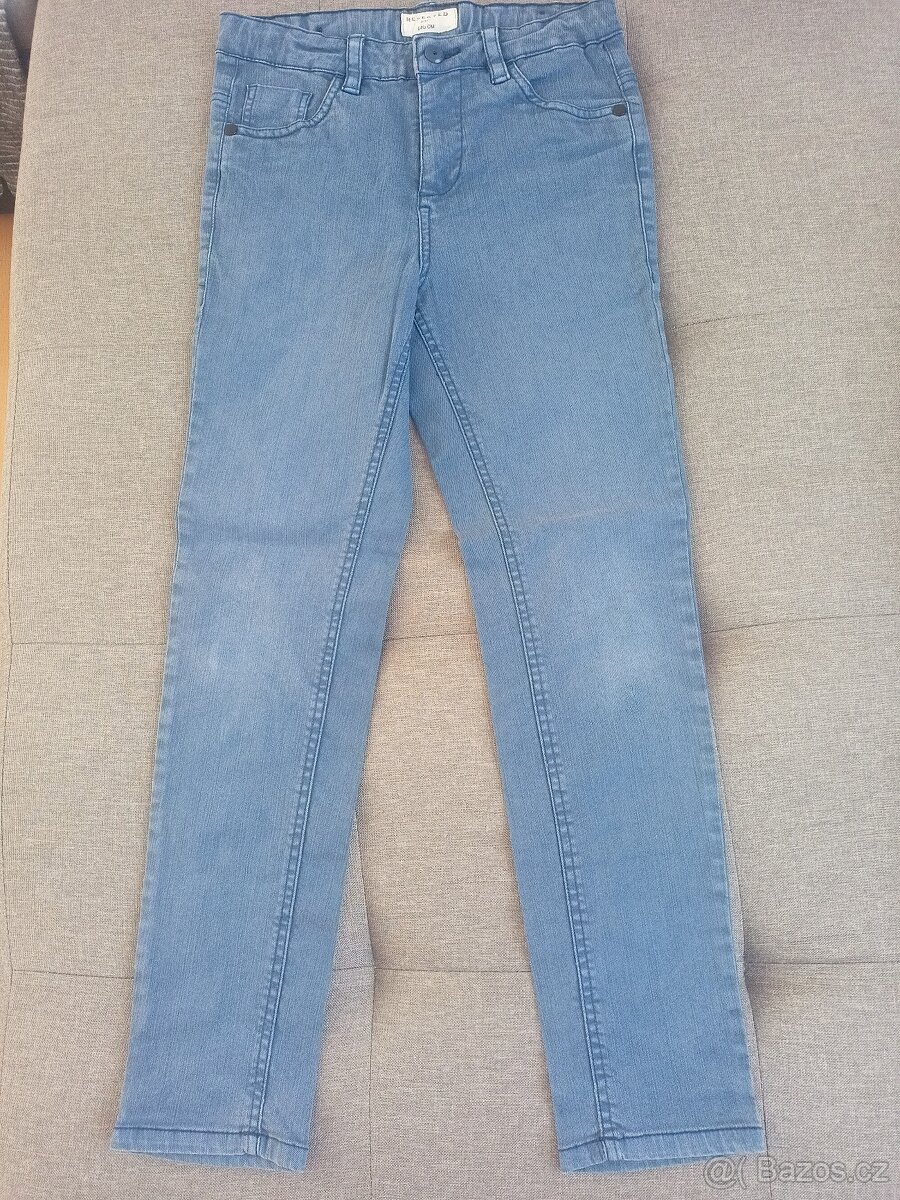 Dětské džíny zn. Reserved, vel. 140 cm, délka 86cm