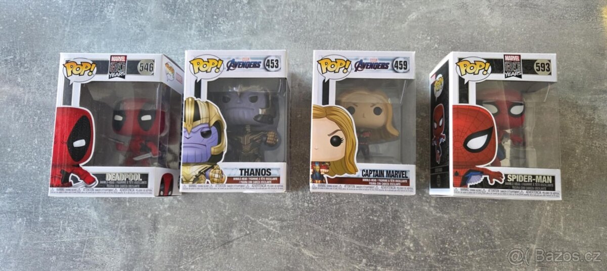 Funko Pop figurky prodej - nové nerozbalené