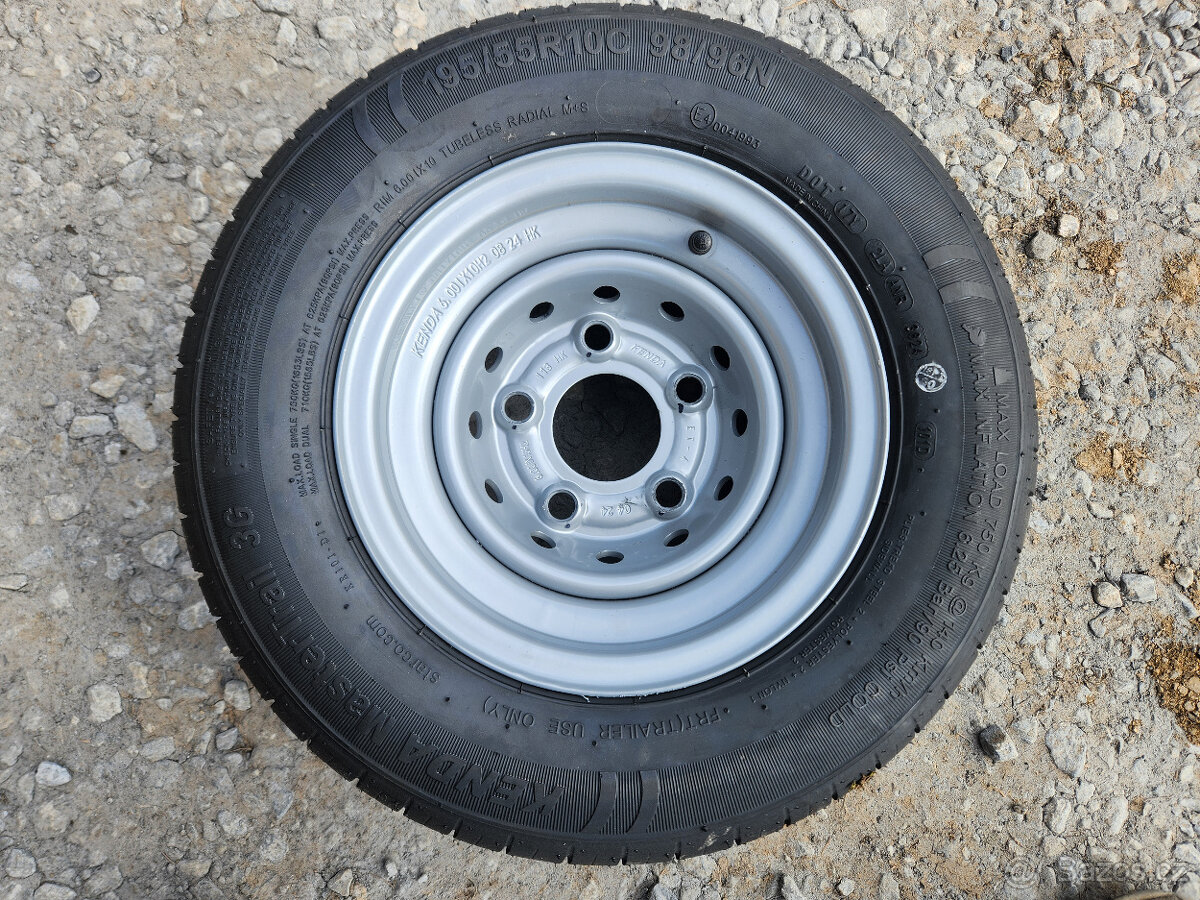 Sada kol pneu 195/55R10C, disk 6Jx10 H2 ET-4