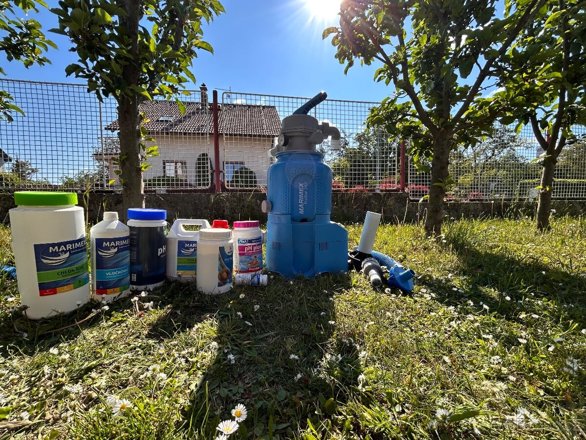Písková filtrace Marimex ProStar 2000 + zbytek chemie