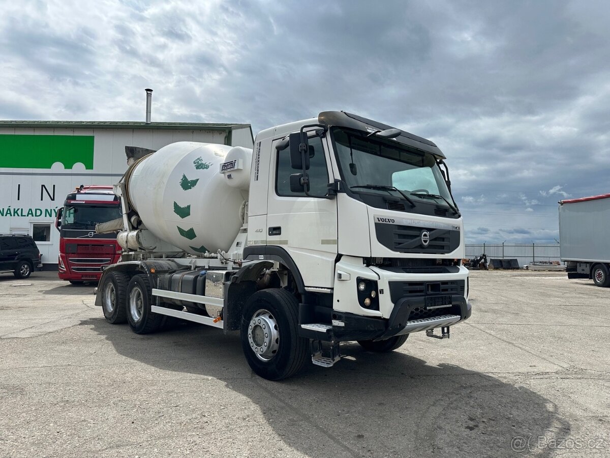VOLVO FM11 410 domiešavač 6X6 2011 VIN 703