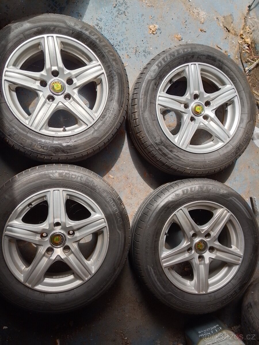 5x112 R 15 ALU,elektrony, hliníky,kola