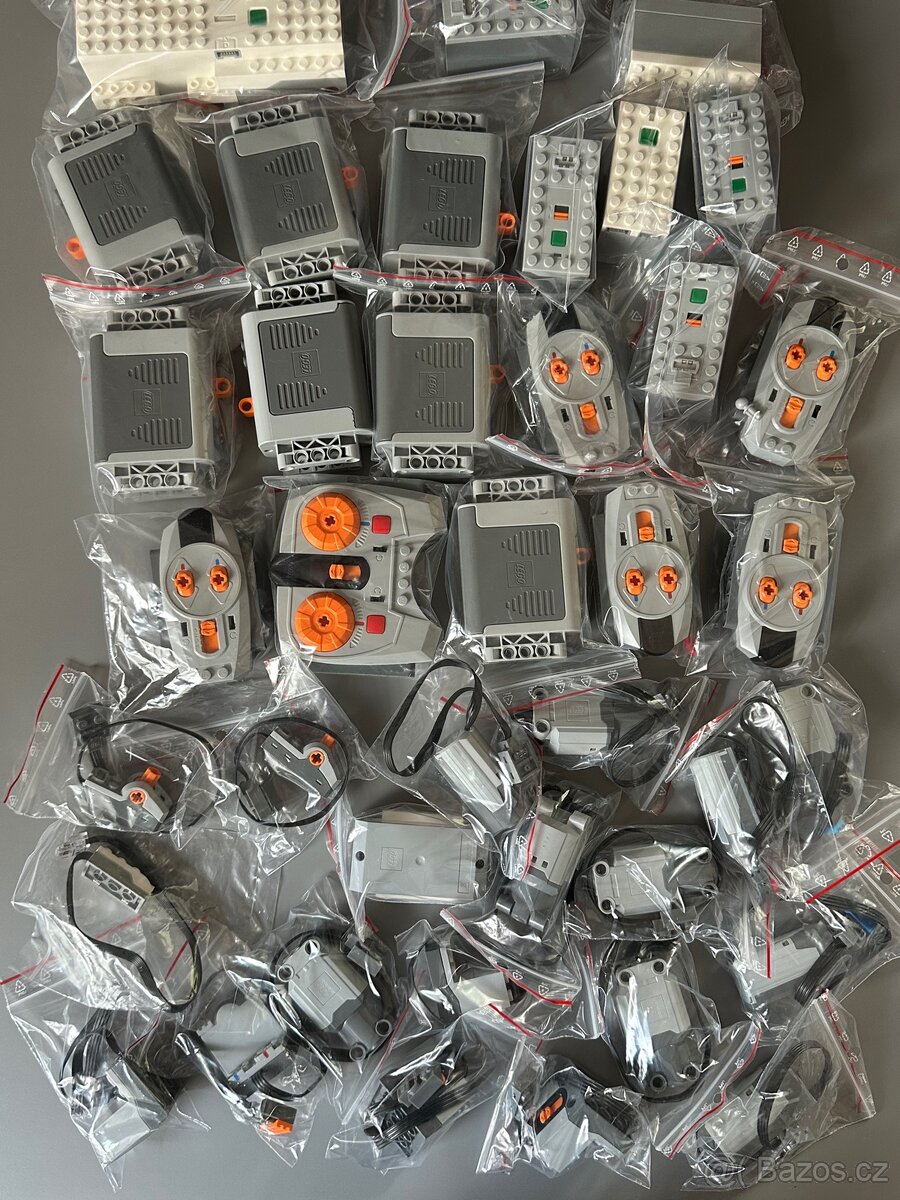 Lego díly motory a elektr- Technic