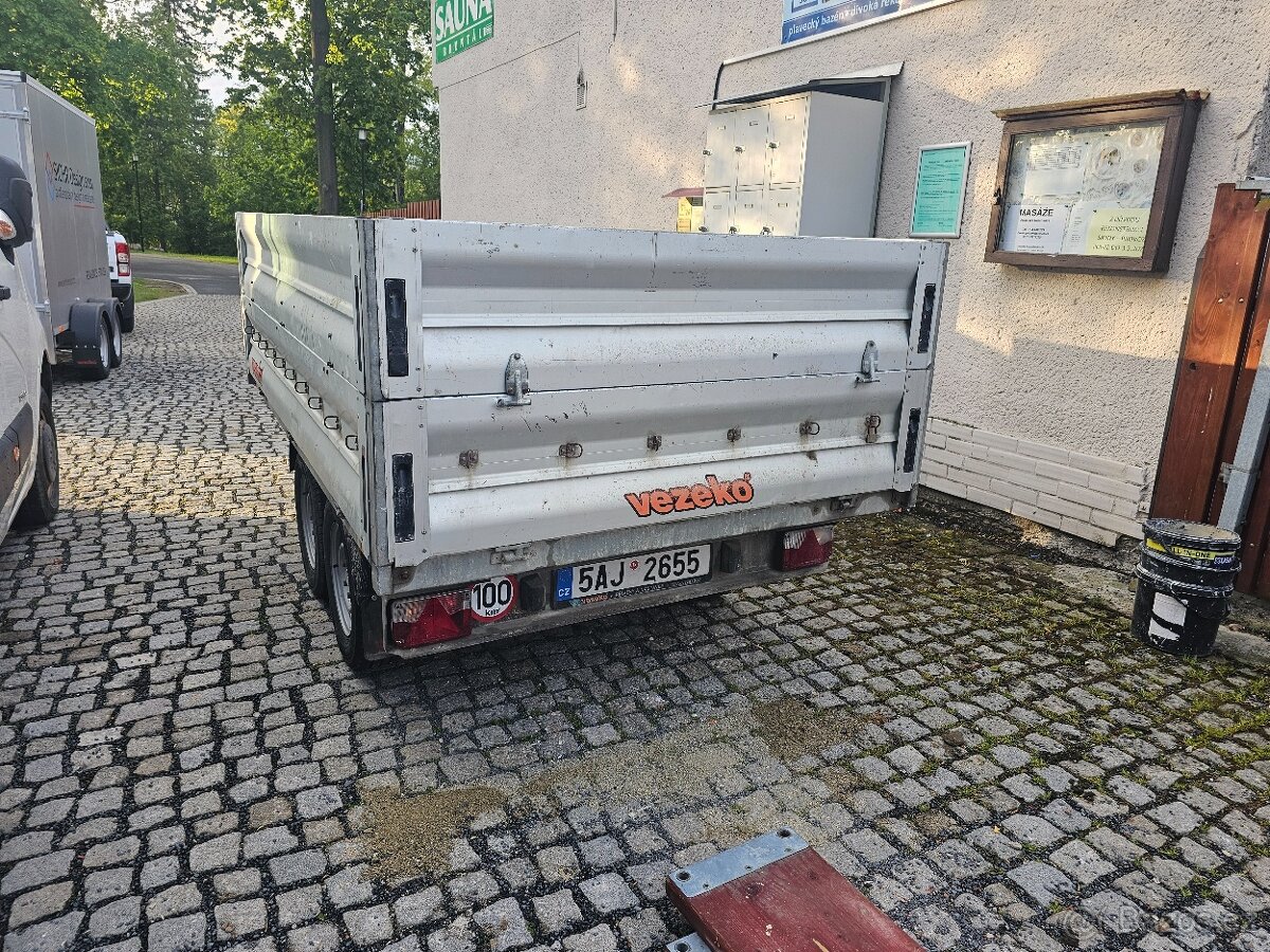Sklopny přívěsný vozik odpočet DPH