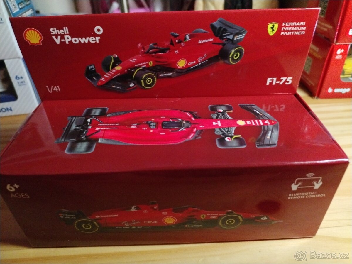 Formule F1 ovládání přes bluetooth