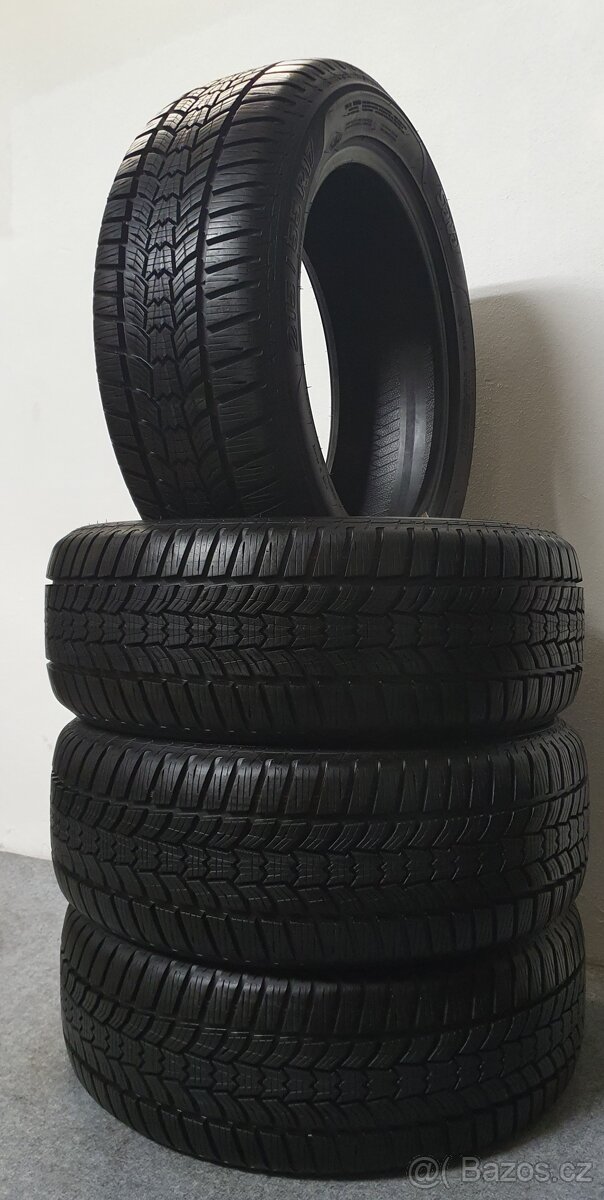 4x ZÁNOVNÍ 215/55 R17 Zimní pneu Sava Eskimo HP 2