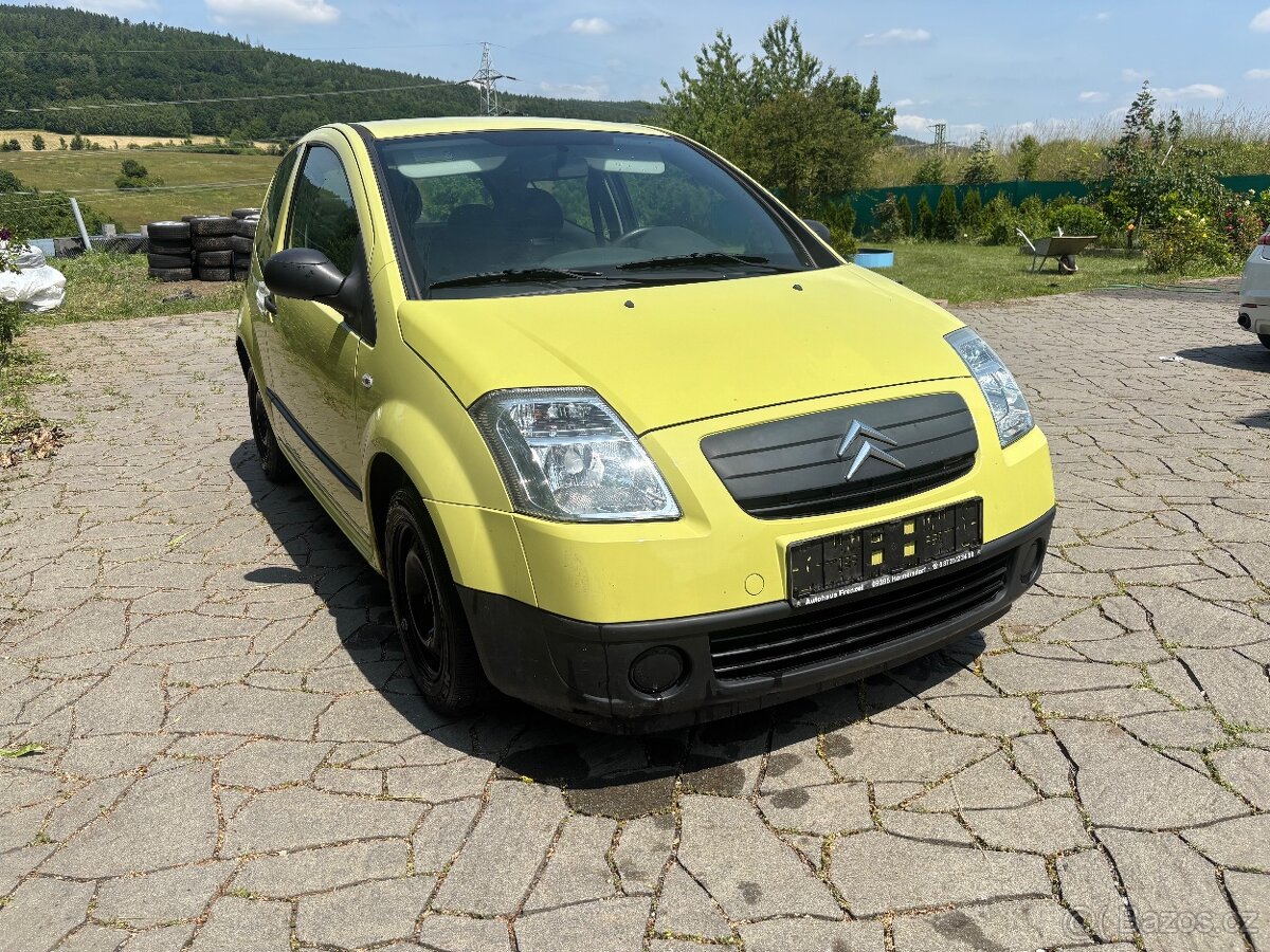 Citroën C2 r.2008, Nová STK, 59 000 km, krásný stav