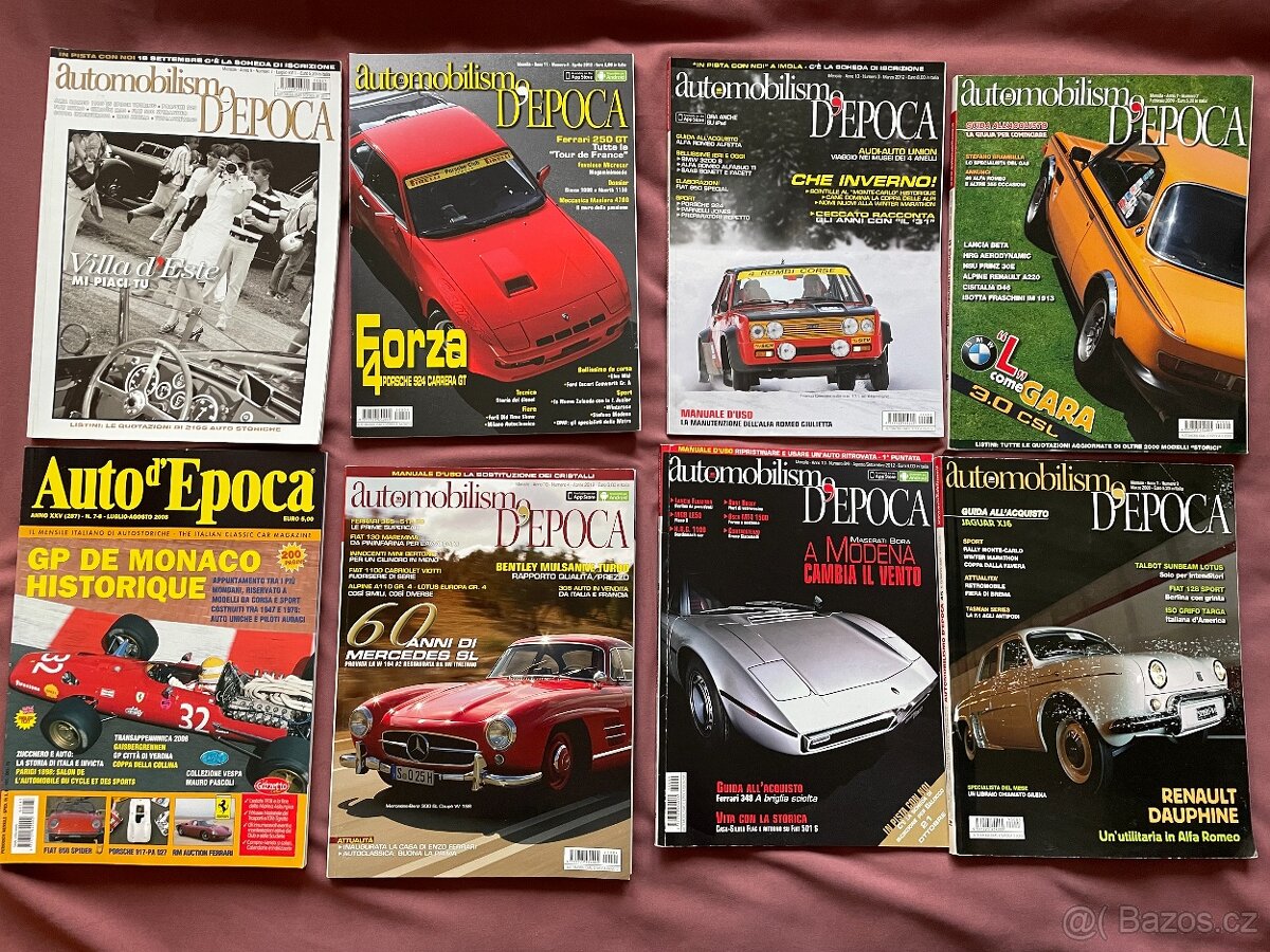 Motoristické časopisy - Auto D´Epoca
