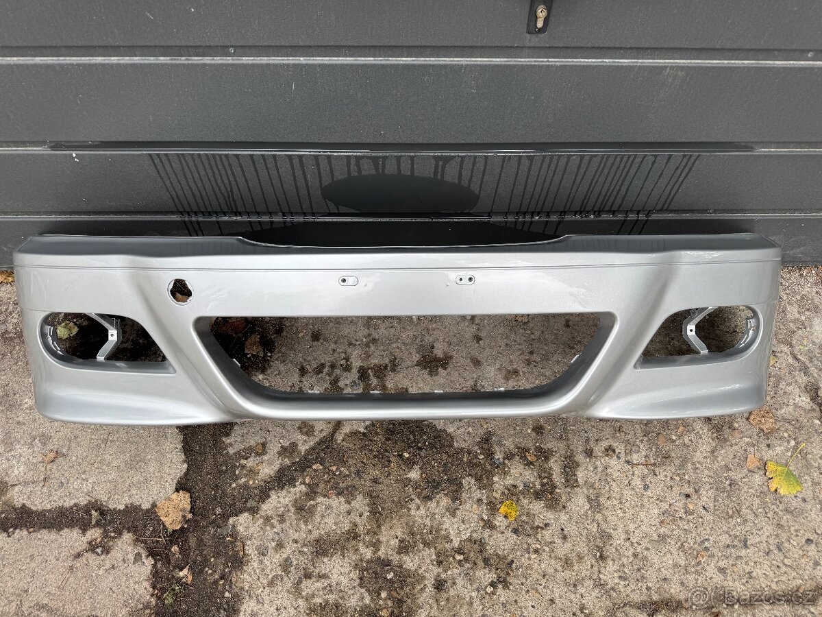 BMW E46 M3 Look přední nárazník titansilber