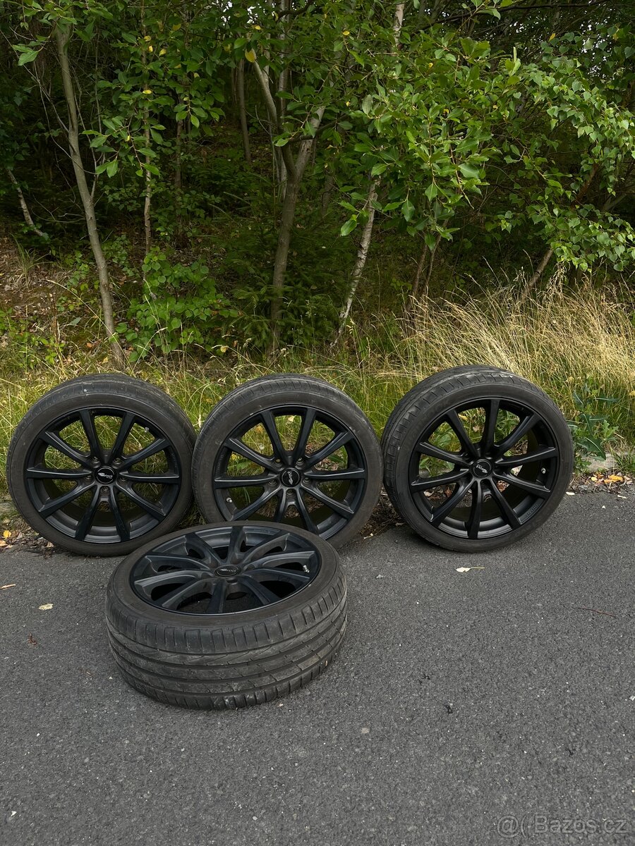 Sada 4x alu kola Brock + letní pneu Hankook Ventus S1 Evo3 ✅