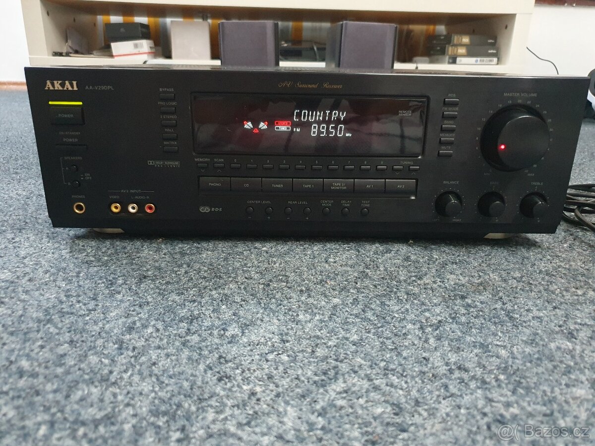 AKAI AA-V29DPL receiver 5.1 DOLBY SURROUND PROLOGIC