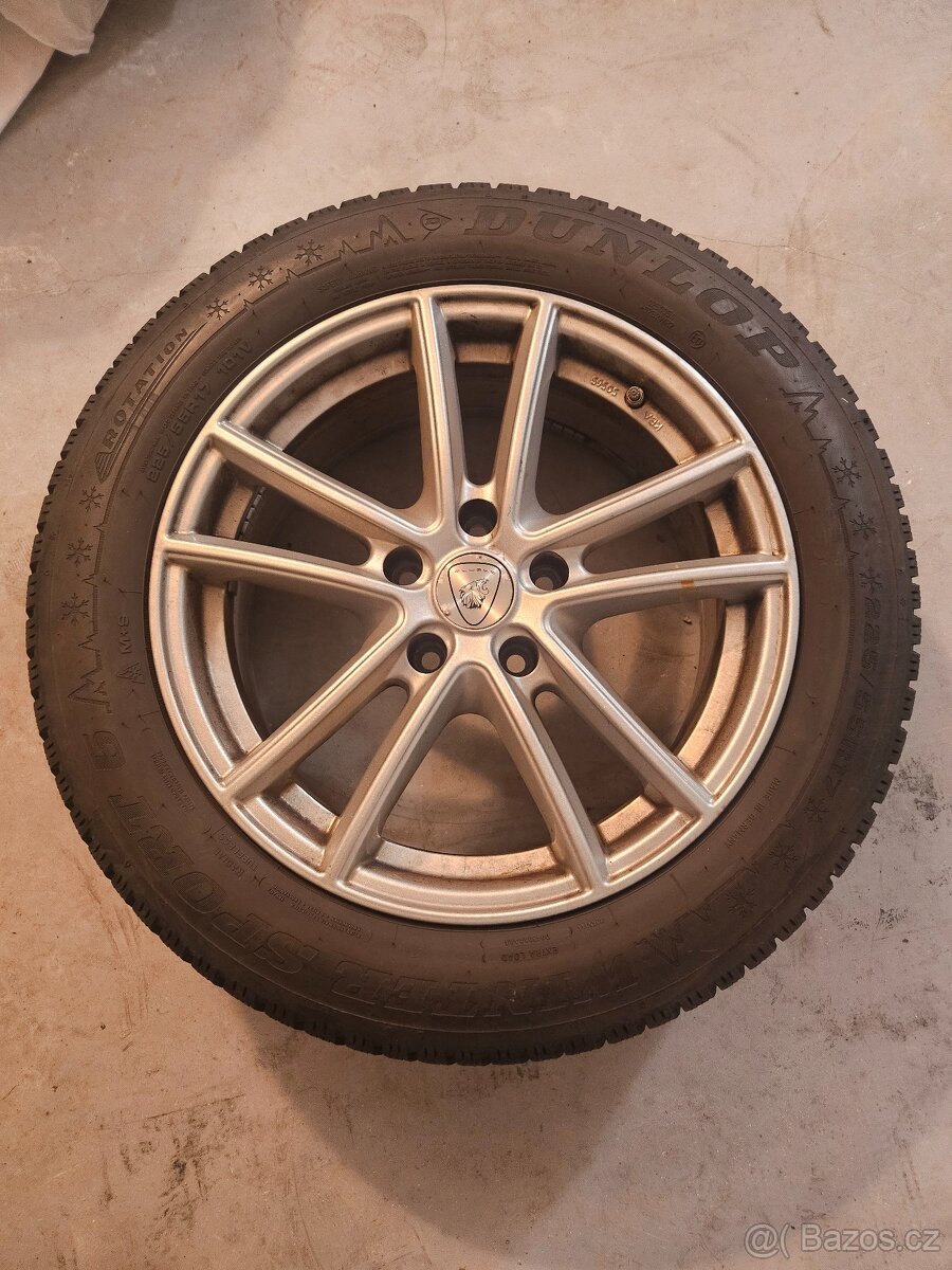 Neoriginální ALU kola Opel 7,5Jx17 5x115, ET: 40 +zimní pneu