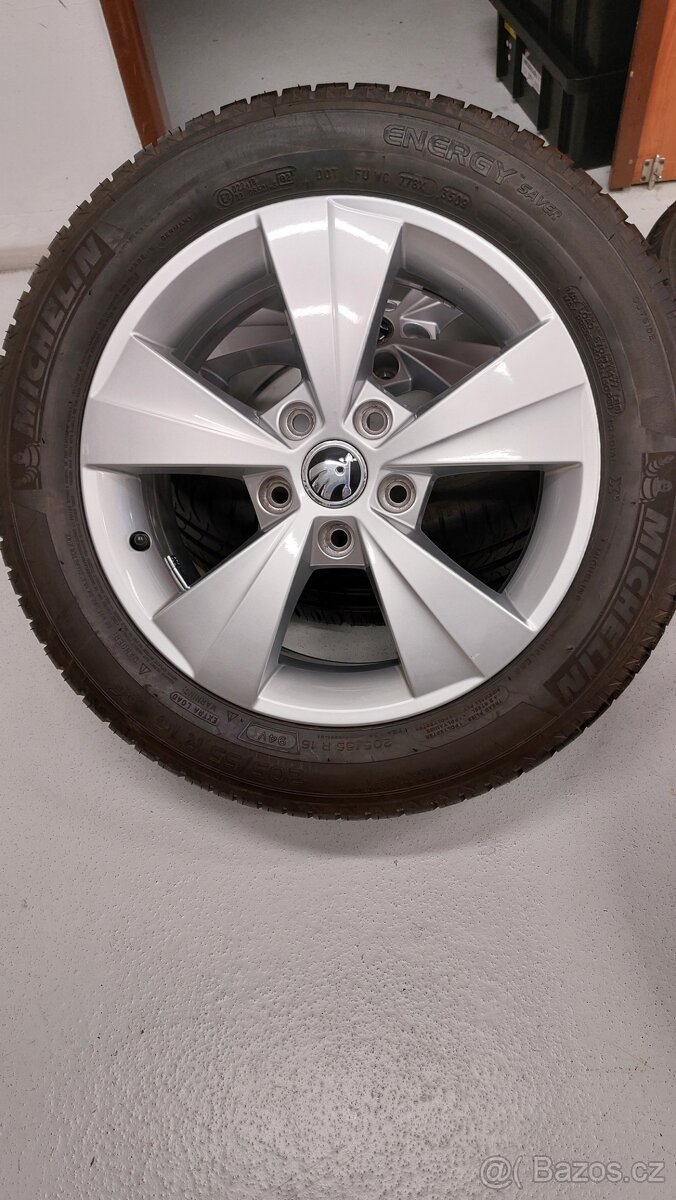 Alu kola 5x112 r16 originál Škoda Octavia III